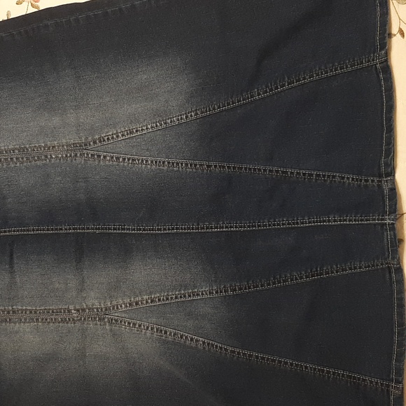 C Established 1946 Women's 14 Denim Maxi Skirt - Picture 3 of 11